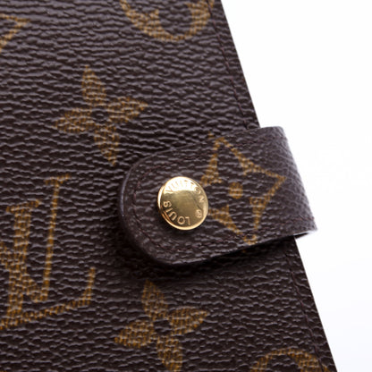 Louis-Vuitton Agenda Small Ring Monogram