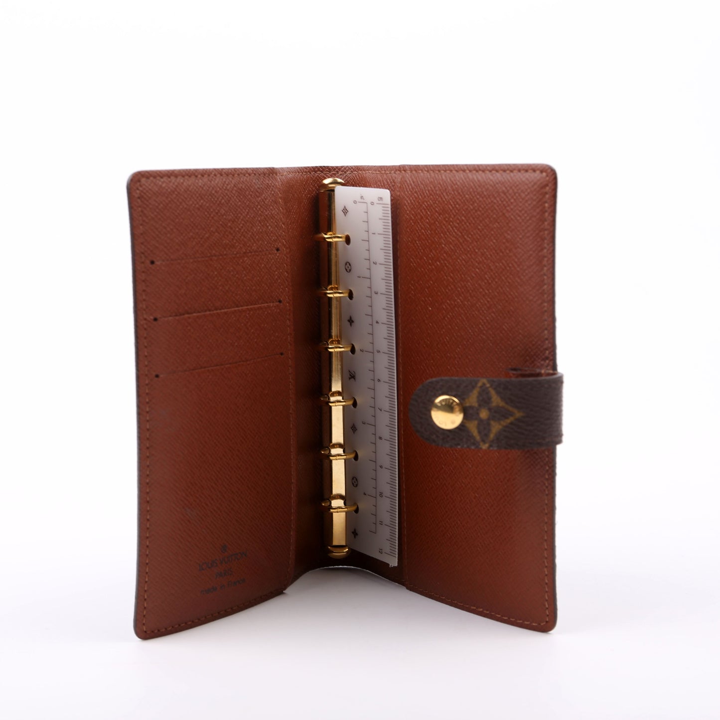 Louis-Vuitton Agenda Small Ring Monogram