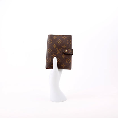 Louis-Vuitton Agenda Small Ring Monogram