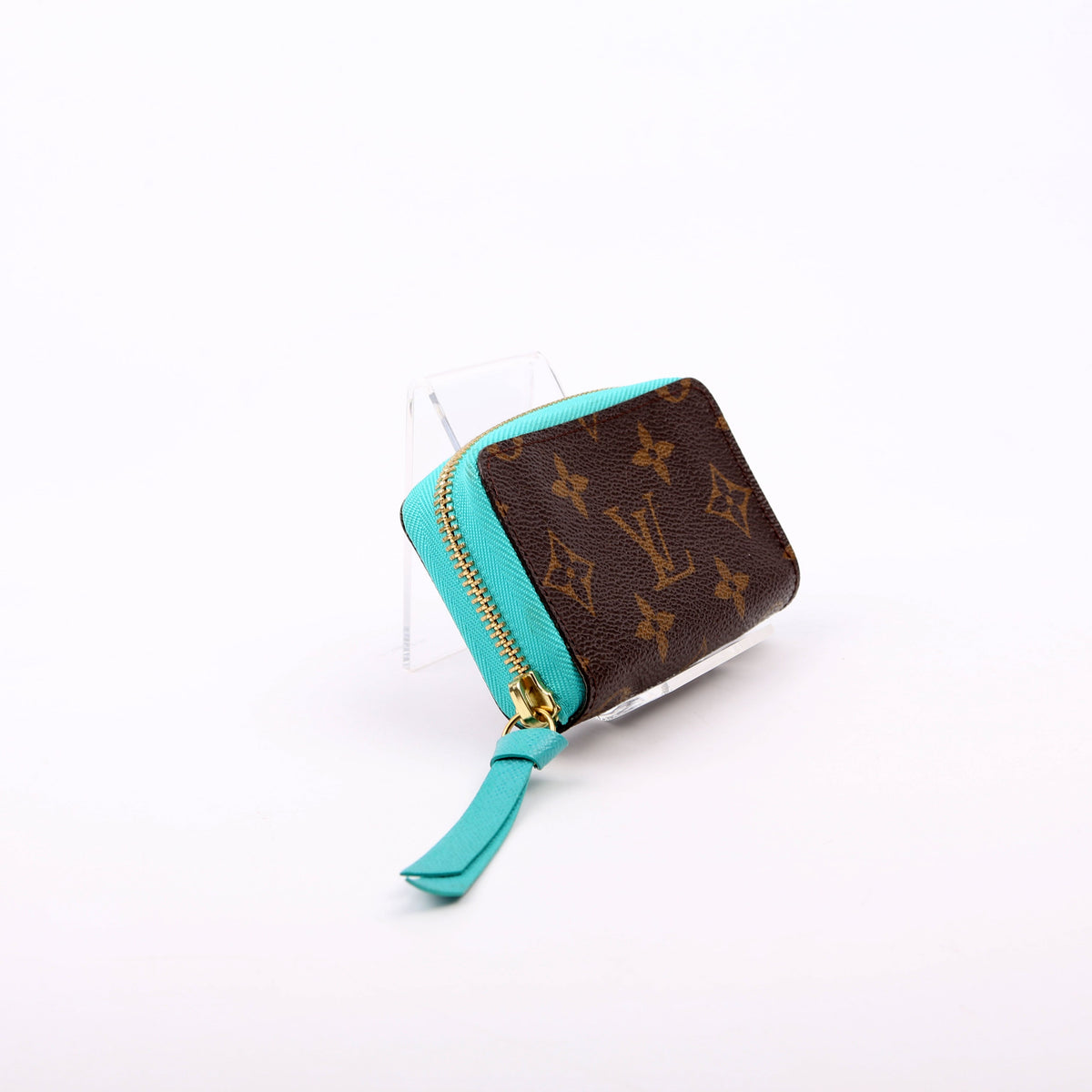 Louis-Vuitton Zippy Multicartes Monogram Blue
