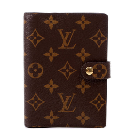 Louis-Vuitton Agenda Small Ring Monogram