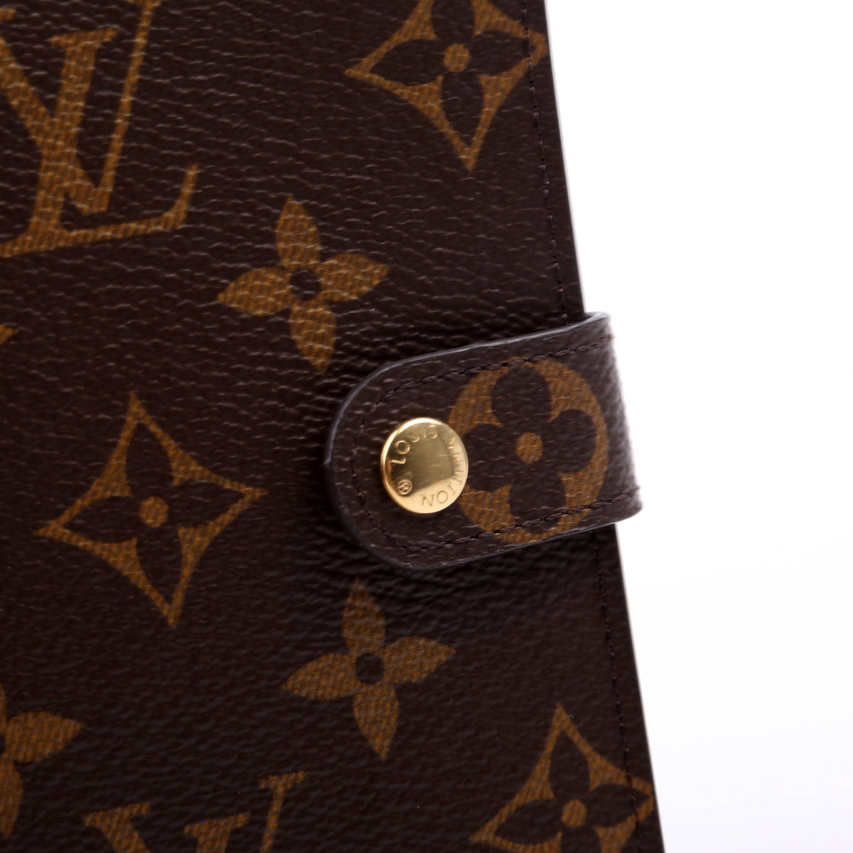 Louis-Vuitton Agenda Small Ring Monogram