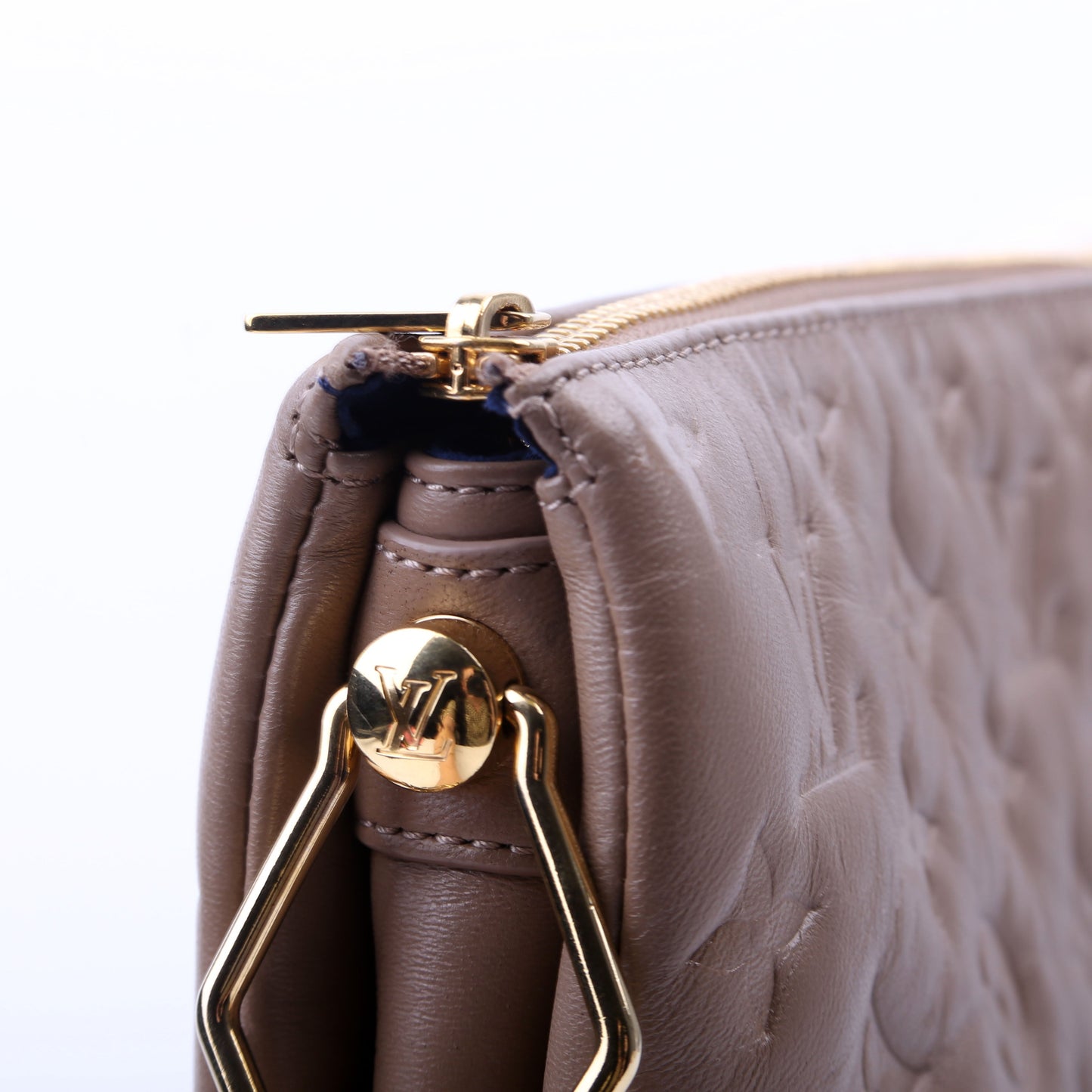Louis-Vuitton Coussin MM Lambskin Taupe