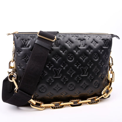 Louis-Vuitton Coussin MM NV Lambskin Black