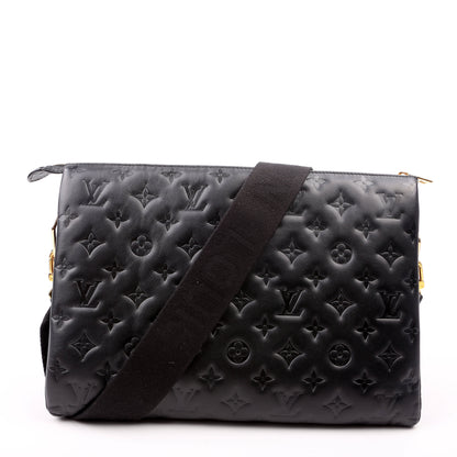 Louis-Vuitton Coussin MM NV Lambskin Black