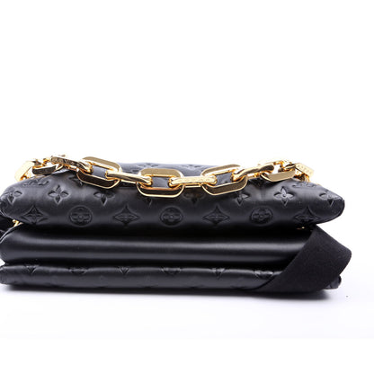 Louis-Vuitton Coussin MM NV Lambskin Black