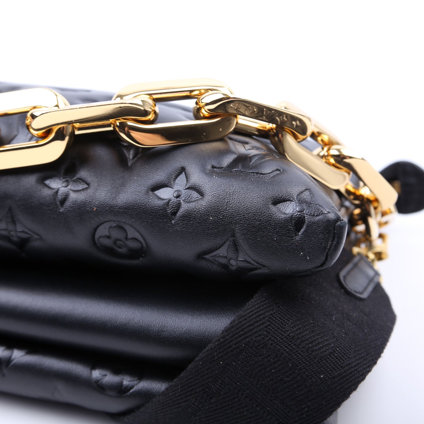 Louis-Vuitton Coussin MM NV Lambskin Black