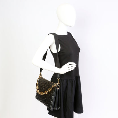 Louis-Vuitton Coussin MM NV Lambskin Black