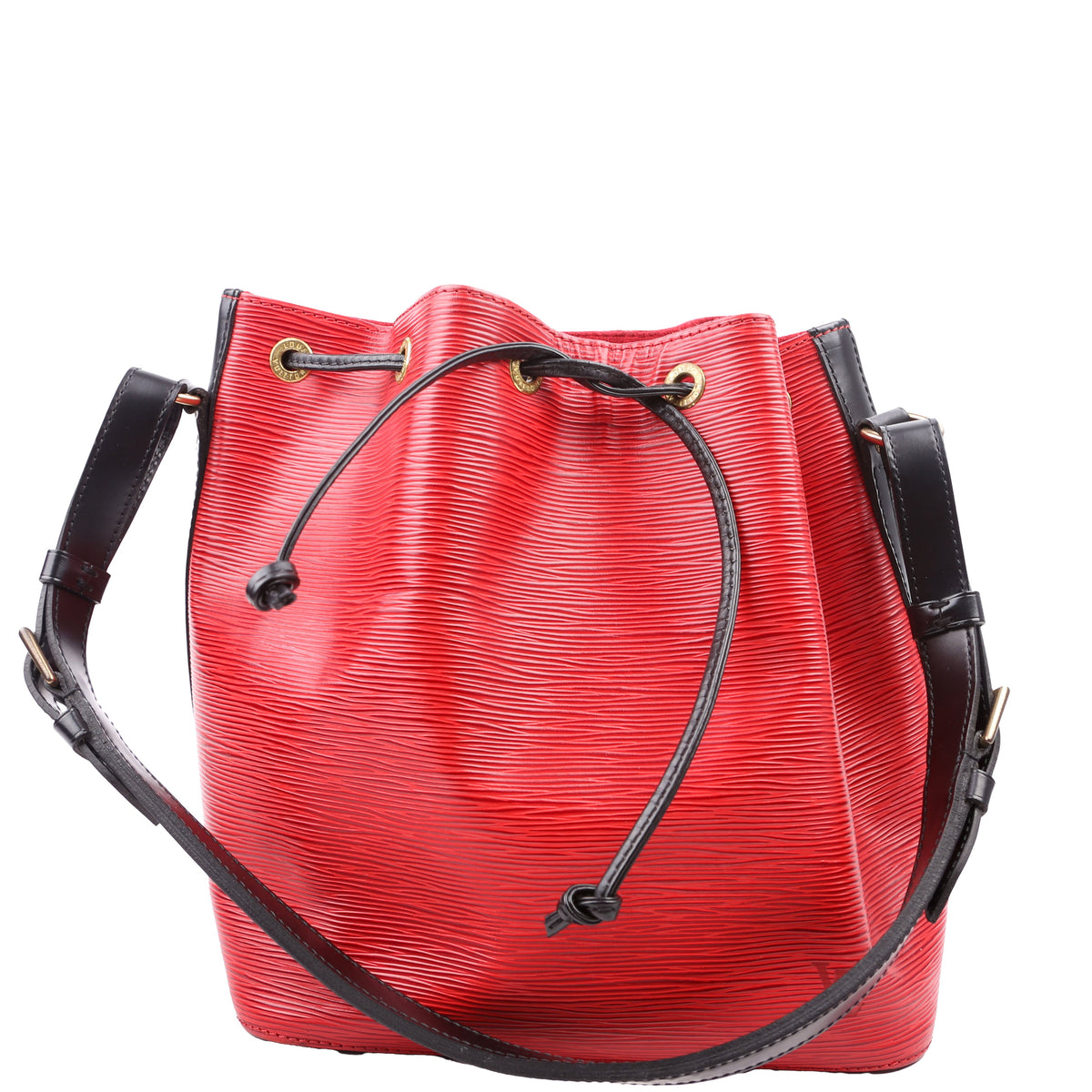 Louis-Vuitton Noe Petit Vintage Epi Red/Black