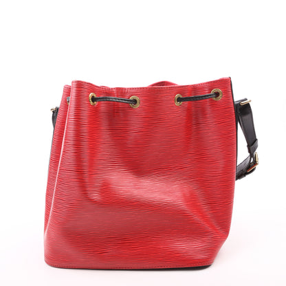 Louis-Vuitton Noe Petit Vintage Epi Red/Black