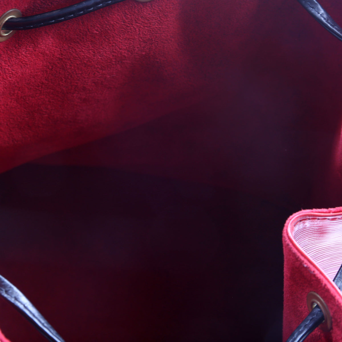 Louis-Vuitton Noe Petit Vintage Epi Red/Black