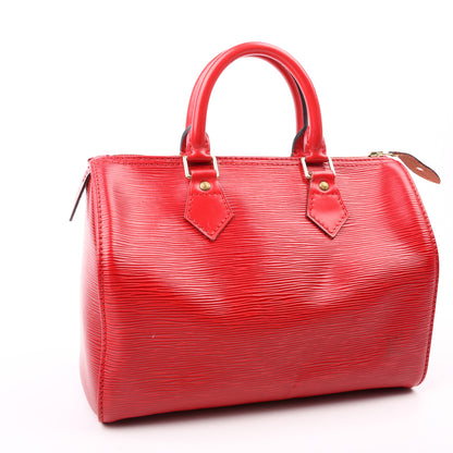 Louis-Vuitton Speedy  Epi Red