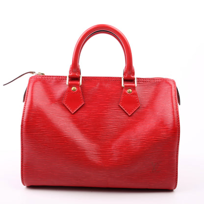 Louis-Vuitton Speedy  Epi Red