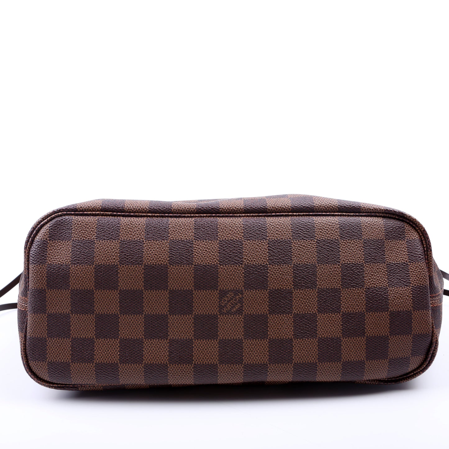 Louis-Vuitton Neverfull With Wallet PM Damier Ebene Red