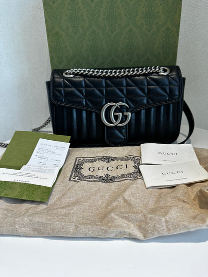 Gucci GG Marmont Matelassé Small Shoulder Bag 443497 138944070