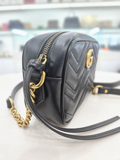 Gucci Marmont Matelassé Mini Crossbody Bag 448065 138945933
