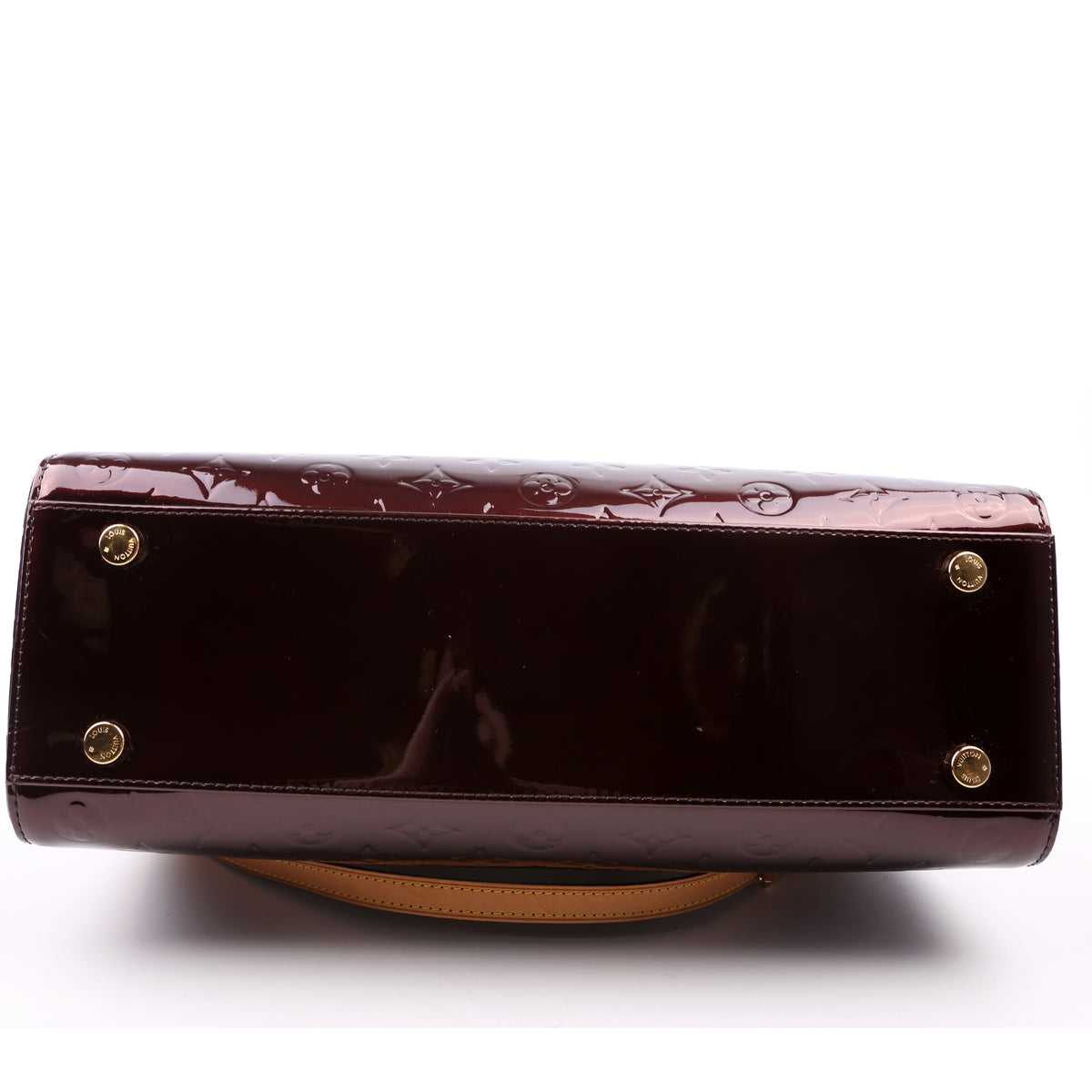 Louis-Vuitton Brea GM Vernis Burgundy