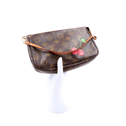Louis-Vuitton Pochette Access Cerise