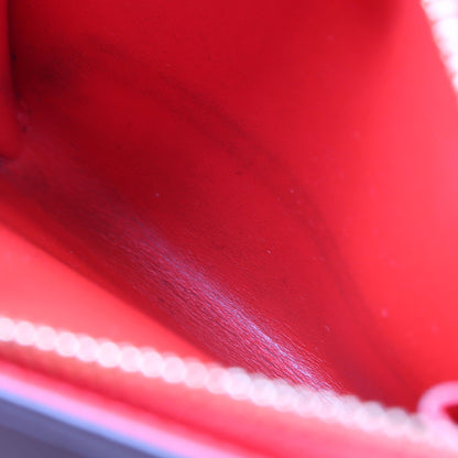 Louis-Vuitton Flore Compact Wallet Monogram Red