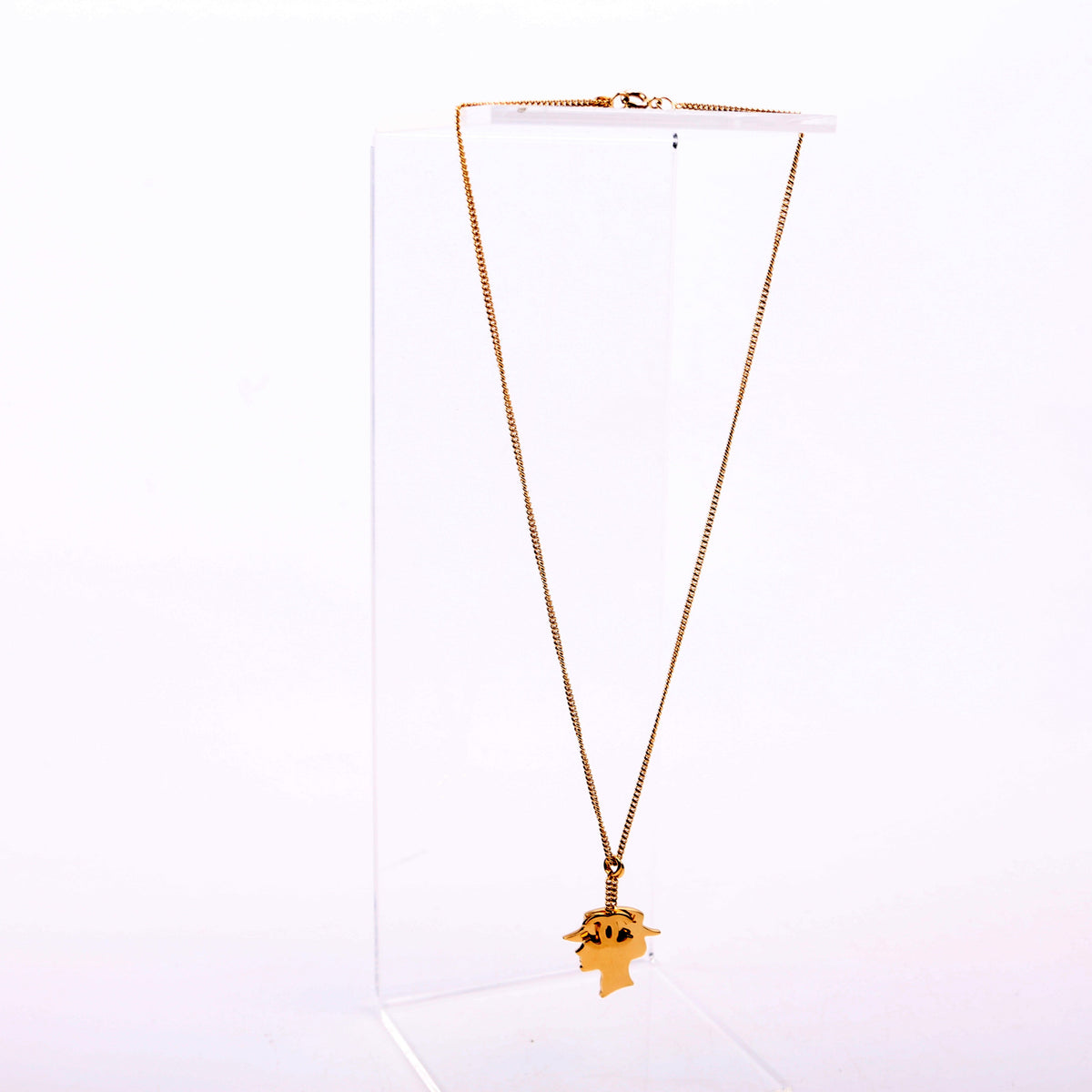 Chanel Coco Mademoiselle Pendant Necklace Gold
