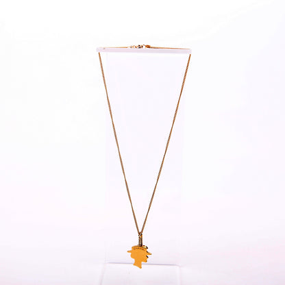 Chanel Coco Mademoiselle Pendant Necklace Gold