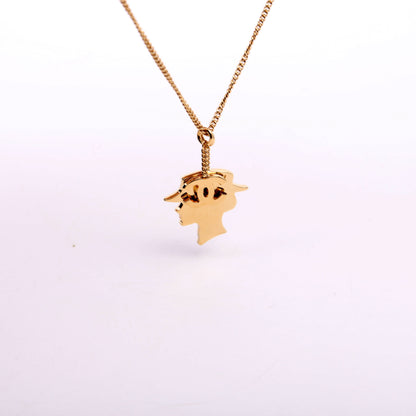 Chanel Coco Mademoiselle Pendant Necklace Gold