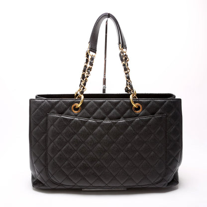 Chanel Grand Shopping Tote Extra Large Caviar Black