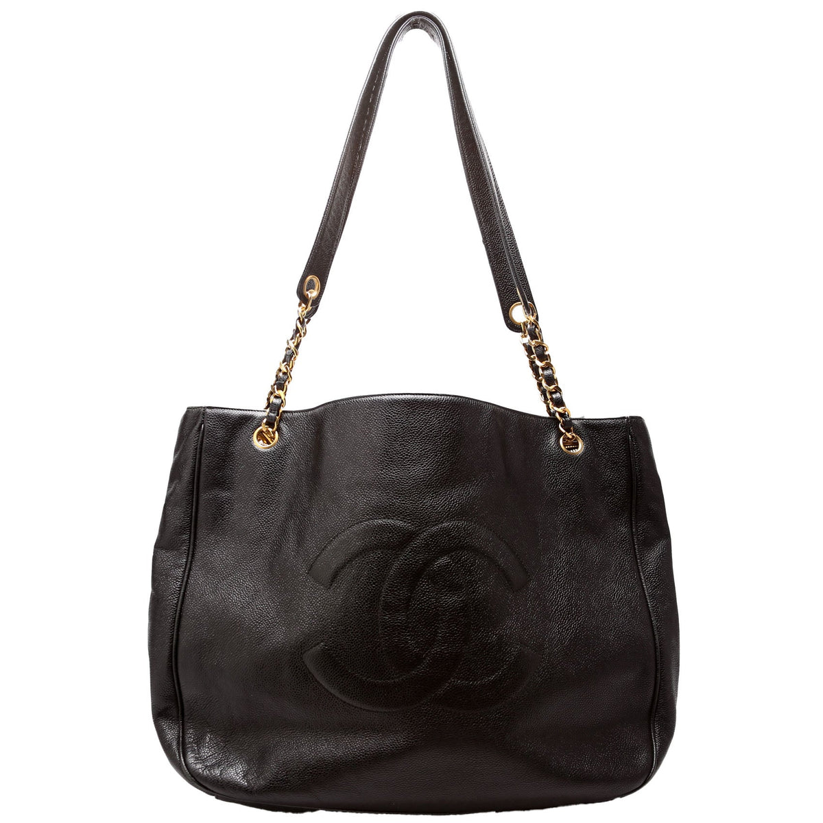 Chanel Timeless CC Extra Large Jumbo Shopper Caviar 3m Black