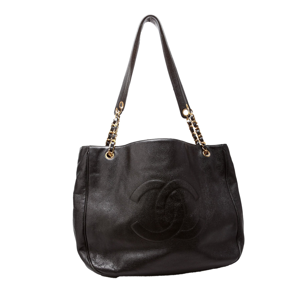 Chanel Timeless CC Extra Large Jumbo Shopper Caviar 3m Black