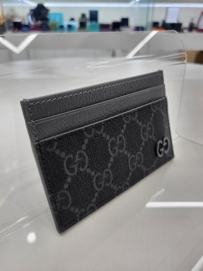 Gucci GG Supreme Coated Canvas Pebble Grain Card Holder 768248 140894711