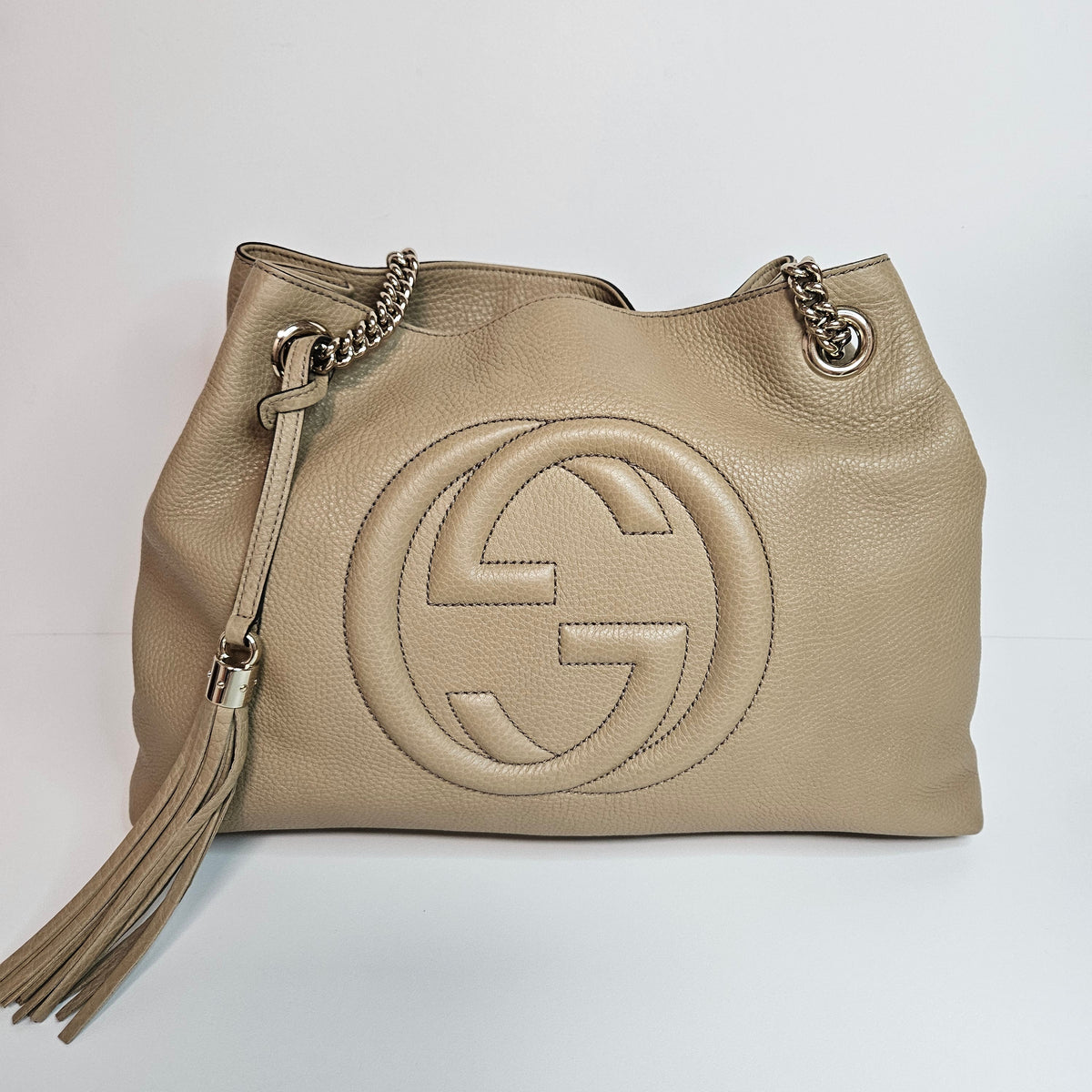 Gucci Soho Tassel Shoulder Chain Bag 308982 141279647