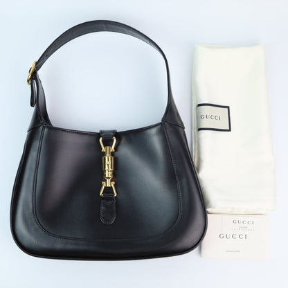 Gucci Women's Shoulder Bag Jackie 1961 Hobo Small Black 636709 141527574
