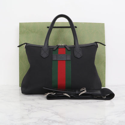 Gucci Web Stripe Two-Way Tote Bag 630923 142786270