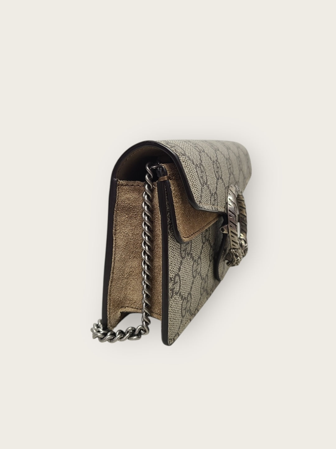 Gucci GG Supreme Dionysus Super Mini Crossbody 12345 142603981