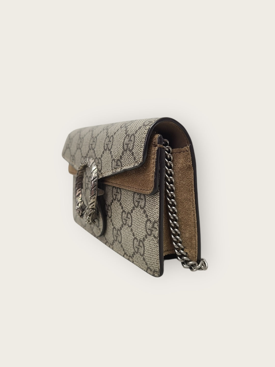Gucci GG Supreme Dionysus Super Mini Crossbody 12345 142603981