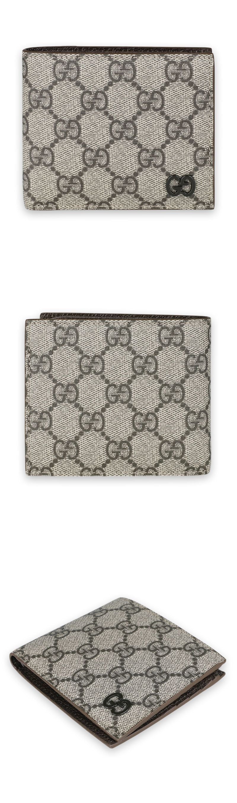 Gucci Men's GG Monogram Leather Two-Tone Wallet (Beige) 768243 FACQC 9773 142703706