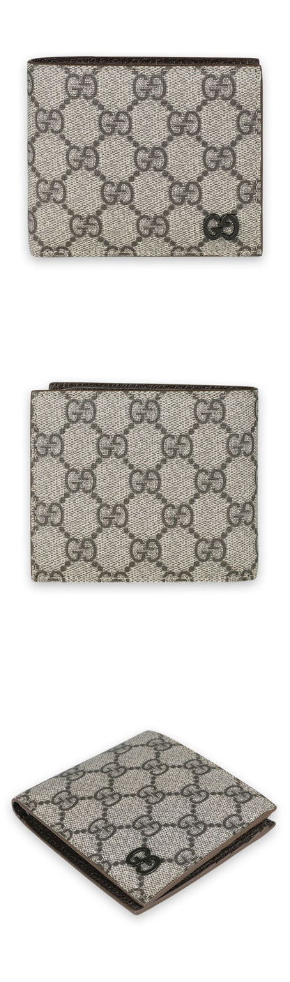 Gucci Men's GG Monogram Leather Two-Tone Wallet (Beige) 768243 FACQC 9773 142703706