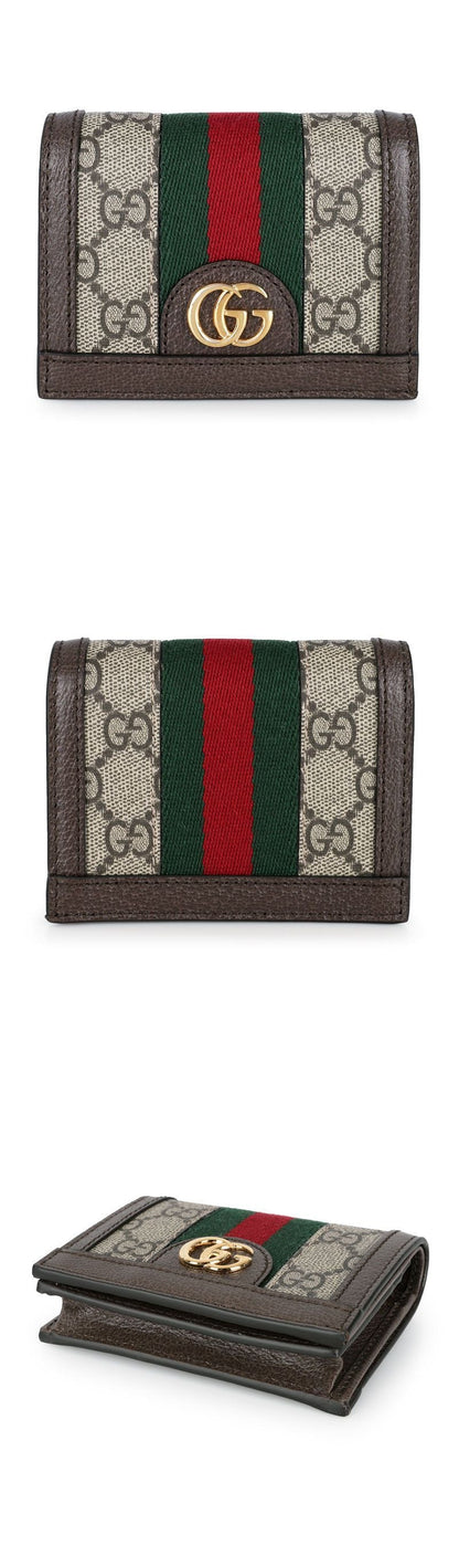 Gucci Ophidia GG Card Case Wallet (Beige) 523155 96IWG 8745 142707906