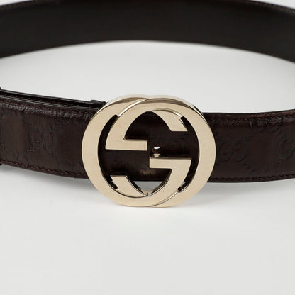 Gucci Interlocking G Belt 85 142588466