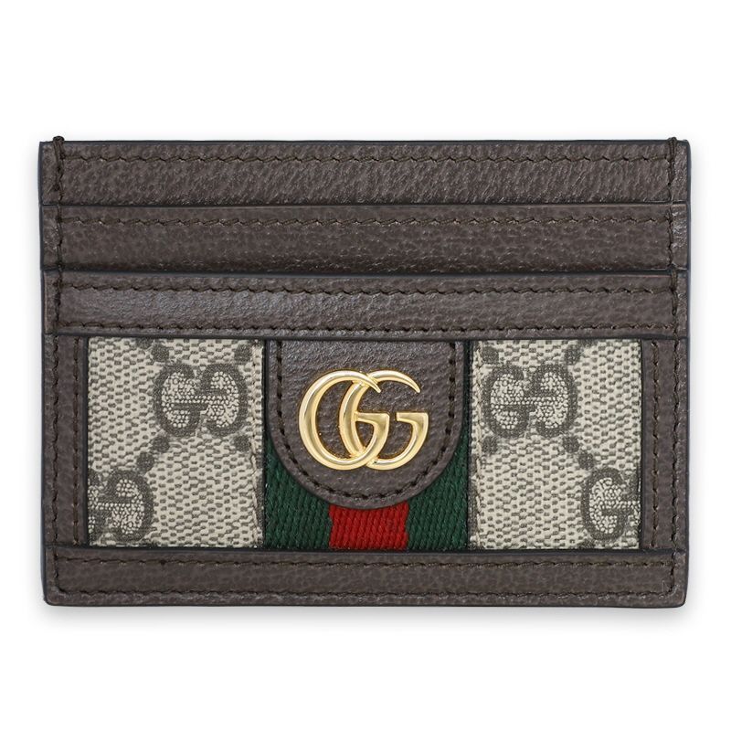Gucci Ophidia GG Ebony Card Case (Beige) 523159 96IWG 8745 142707489