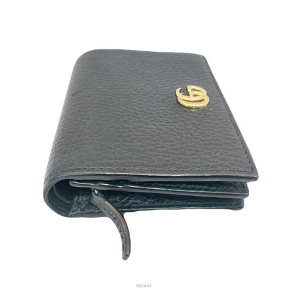 Gucci GG Marmont Leather Compact Wallet 456126 142717989