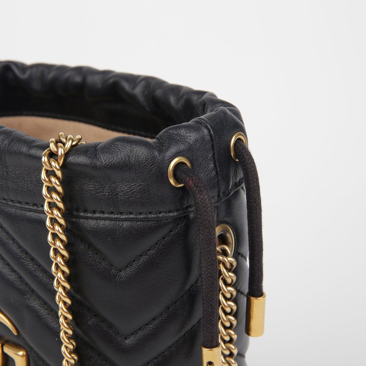 Gucci GG Marmont Mini Bucket Shoulder Crossbody Bag 575163 142556835