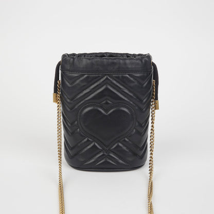 Gucci GG Marmont Mini Bucket Shoulder Crossbody Bag 575163 142556835