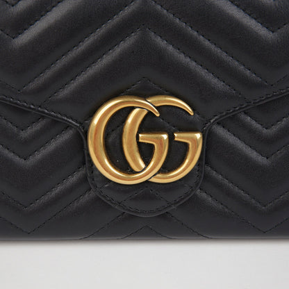Gucci GG Marmont Mini Chain Shoulder Crossbody Bag 474575 142556850