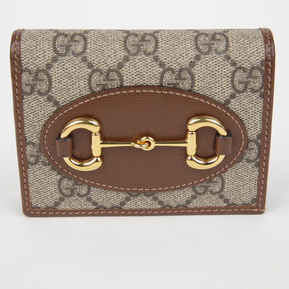 Gucci Horsebit 1955 Card Case Wallet 142556897