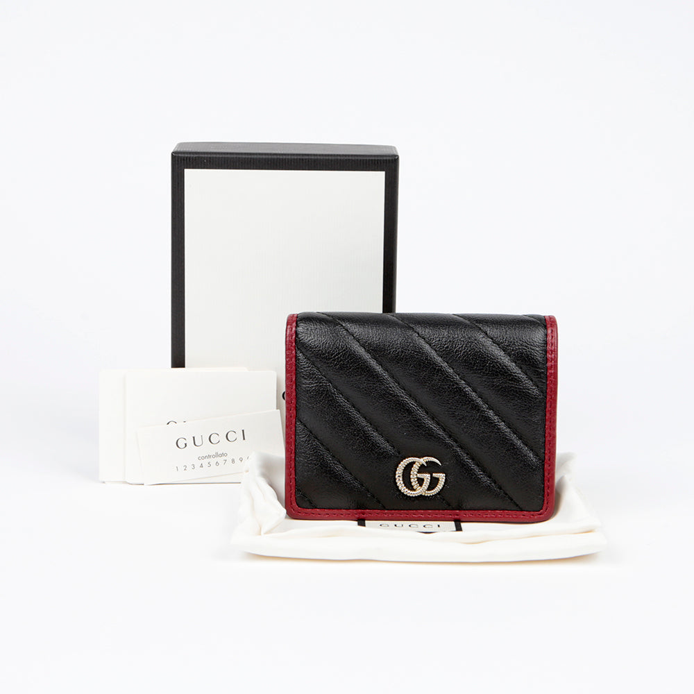 Gucci GG Marmont Card Case Wallet 573811 142603456
