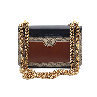 Gucci Supreme Padlock Shoulder Bag Small 409487 L683552 142785039