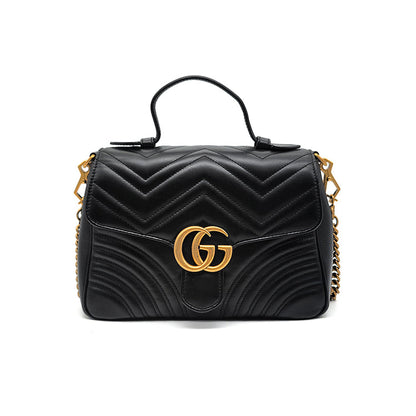Gucci Matelassé Marmont Top Handle Bag 498110 L475557 142785118