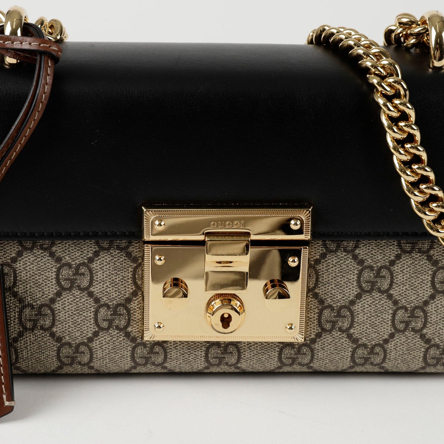 Gucci Paddle Lock Small Chain Shoulder Crossbody Bag 409487 142555849