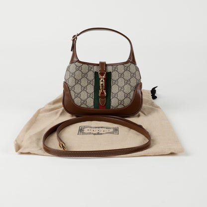 Gucci Jacquard 1961 Mini Hobo Shoulder Crossbody Bag 637092 142588612